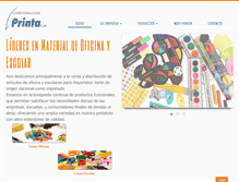 Tablet Screenshot of printa.com.ve