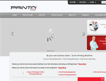 Tablet Screenshot of printa.com